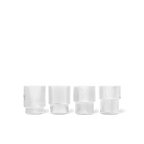 Ripple glazen set van 4