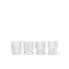 Ripple glazen set van 4