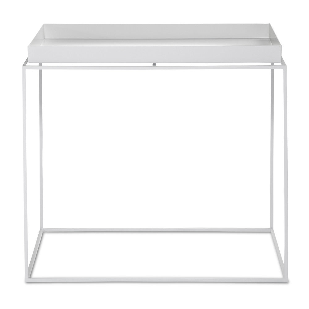 Tray bijzettafel hoog rechthoekig