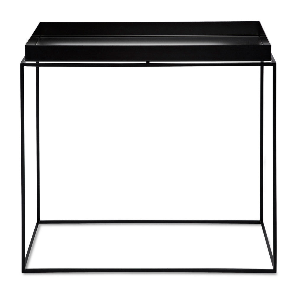Tray bijzettafel hoog rechthoekig