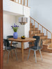 Triangle leg tafel rond 115 cm eik