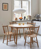 Toonzaalmodel Triangle leg tafel rond 115cm eik