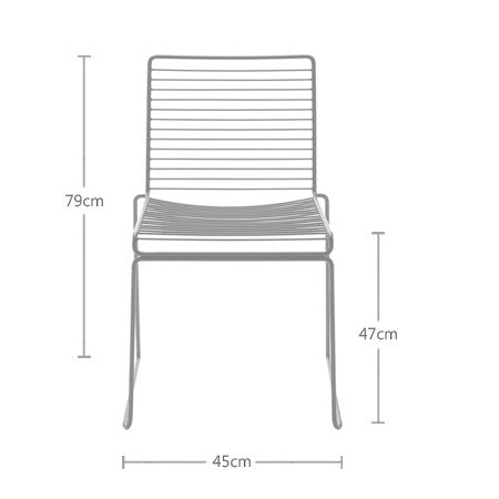 Hee Dining stoel - wit