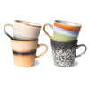 70s Americano galileo mokken set van 4