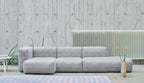 Mags Sofa met chaise longue open