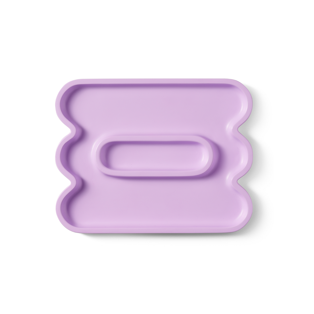 Templo Wave Catchall opbergbakje lilac