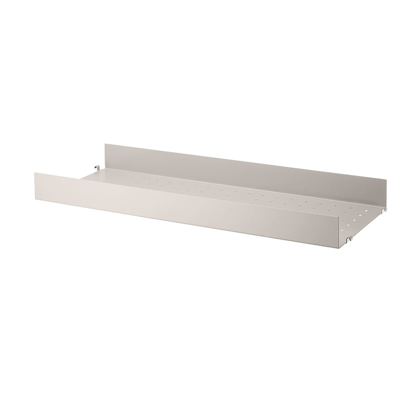 String plank metaal 30cm - hoog