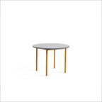 Two-colour tafel rond 105 cm