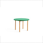Two-colour tafel rond 105 cm