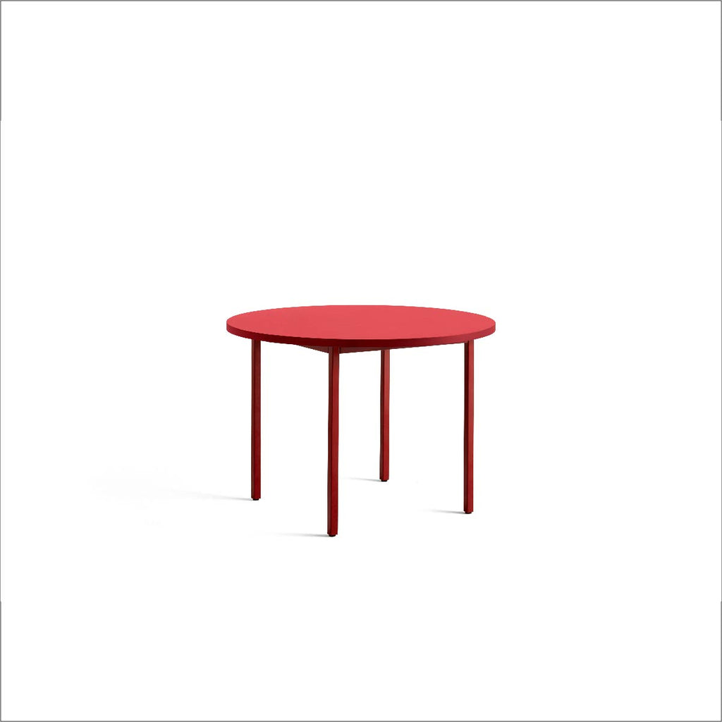 Two-colour tafel rond 105 cm