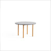 Two-colour tafel rond 120 cm