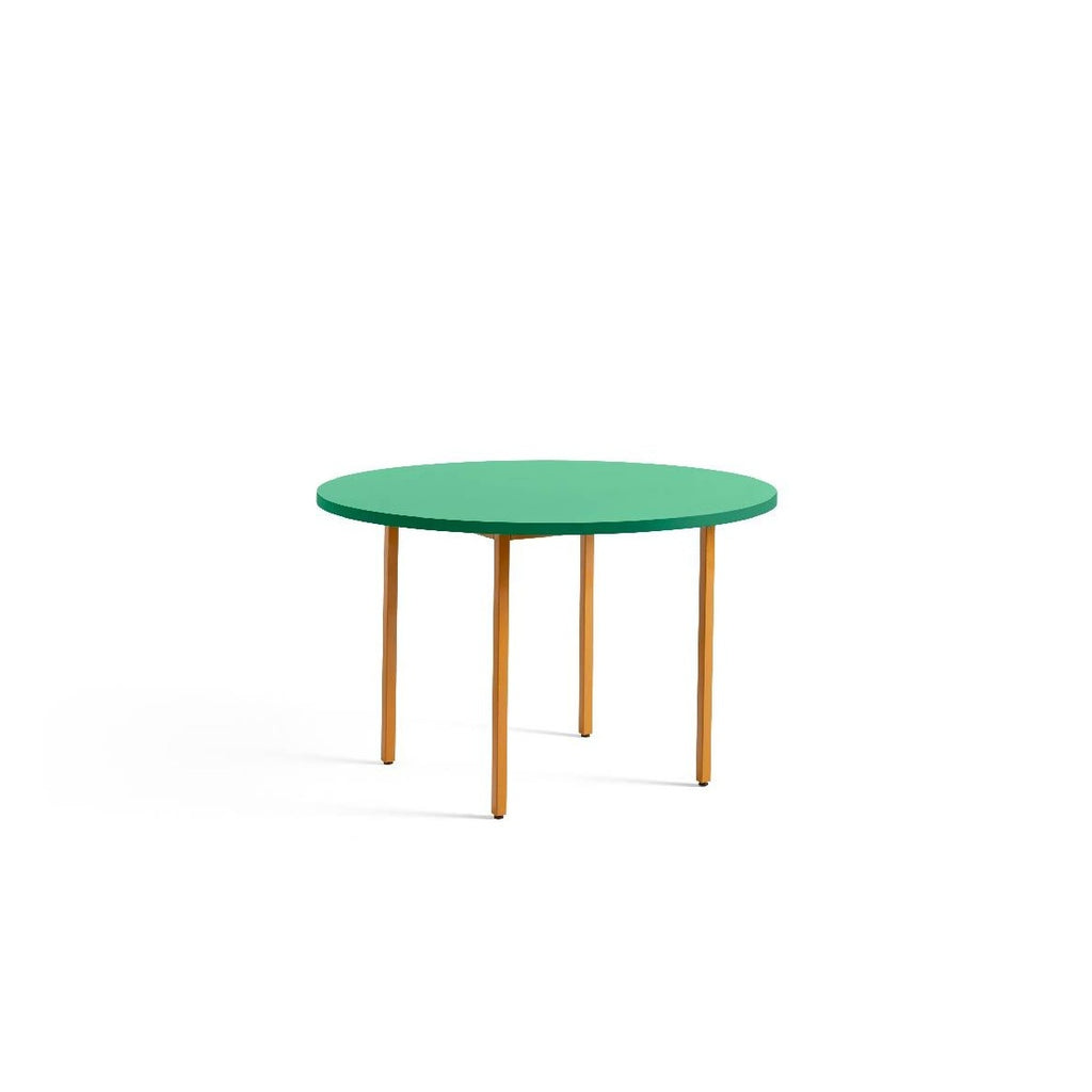 Two-colour tafel rond 120 cm