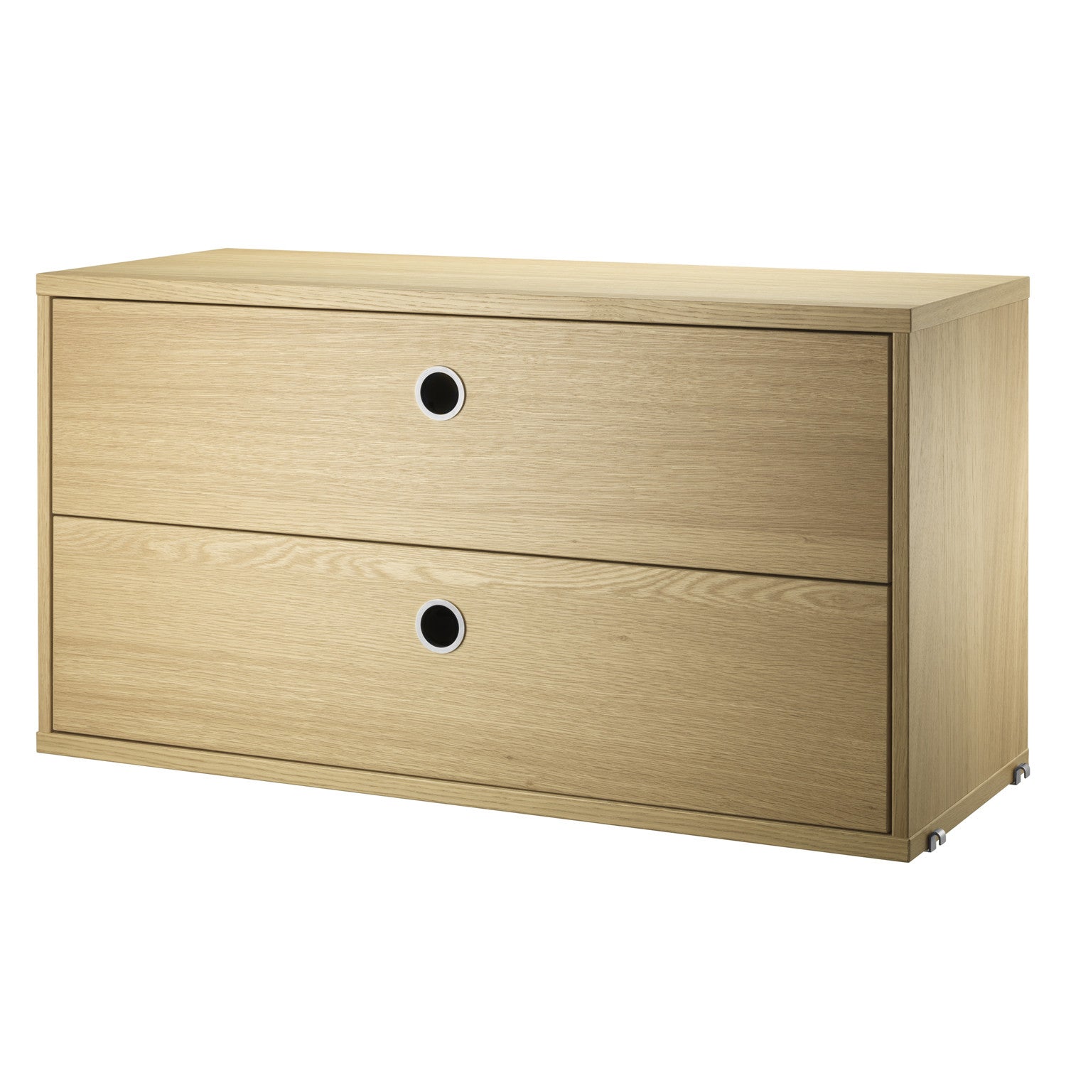 String kast met lades