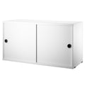 String kast met schuifdeuren