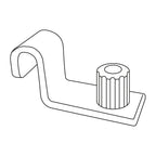 String shelf brackets haakjes set van 4