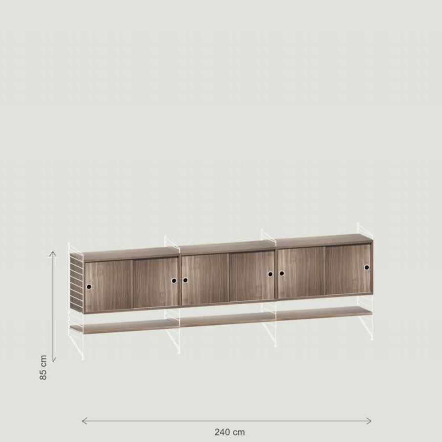 String wandrek - woonkamer 1